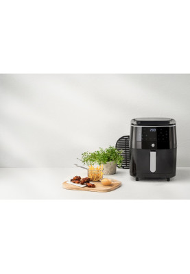 Tefal Мультипіч OBH Nordica Easy Fry&Steam Black, 17000Вт, чаша-6.5л, сенсорне управління, від 80°C до 200°C, пластик, чорний