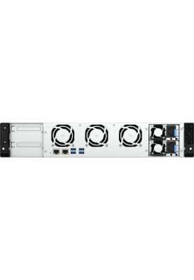 QNAP Сіткове сховище NAS rack TS-855eU-8G (2.5GbE)