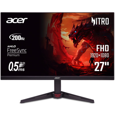 Acer Монітор Acer 27" VG270X1bmiipx 2*HDMI, DP, MM, IPS, 200Hz, 1ms