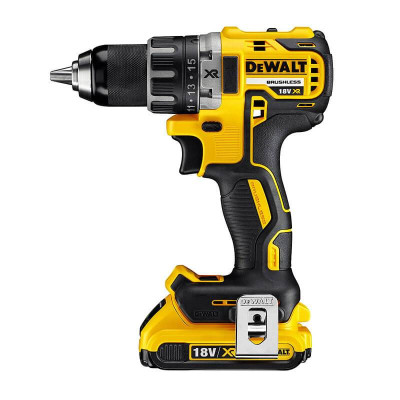 DeWALT Набір із двох акумуляторних інструментів DeWALT 18В дриль-шурупокрут DCD791 ударний шурупокрут DCF887 акб 2х5А·год ЗП TSTAK 4.2кг