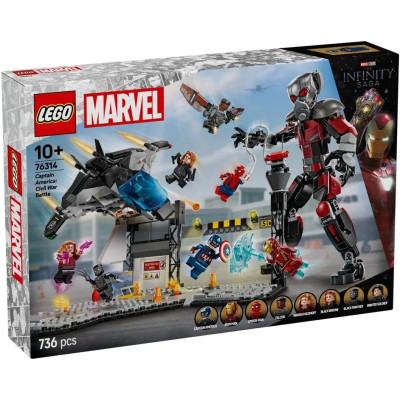 LEGO Конструктор LEGO Super Heroes Перший містник: Протистояння Пригодницька битва
