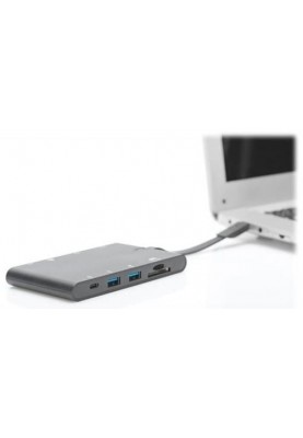 Digitus Док-станція Travel USB-C, 9 Port