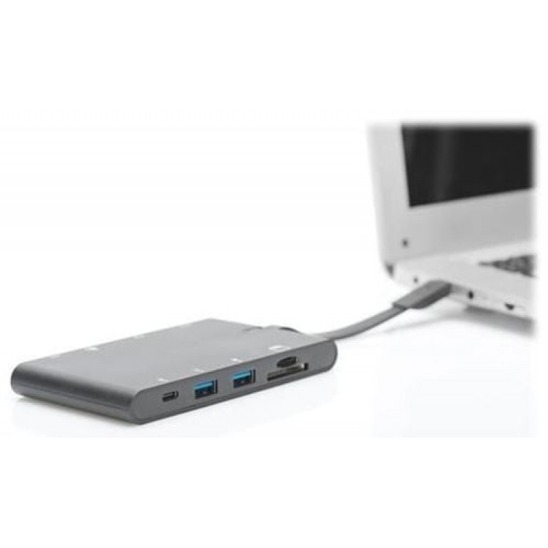 Digitus Док-станція Travel USB-C, 9 Port