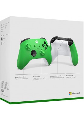Microsoft Геймпад Microsoft Xbox бездротовий, зелений