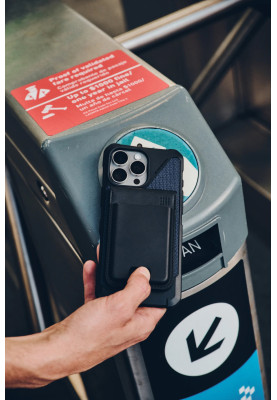UAG Чохол для карт магнітний з підставкою, Metropolis Wallet PU, Black