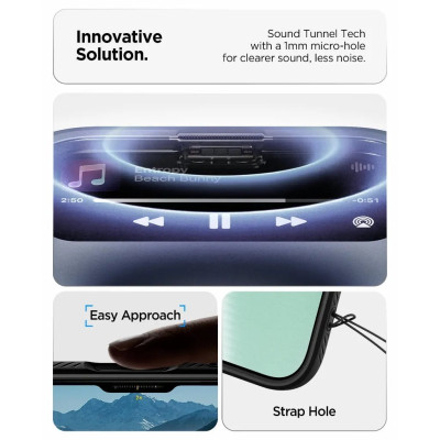 Spigen Чохол Spigen для iPhone 17 Air, Liquid Air, Matte Black