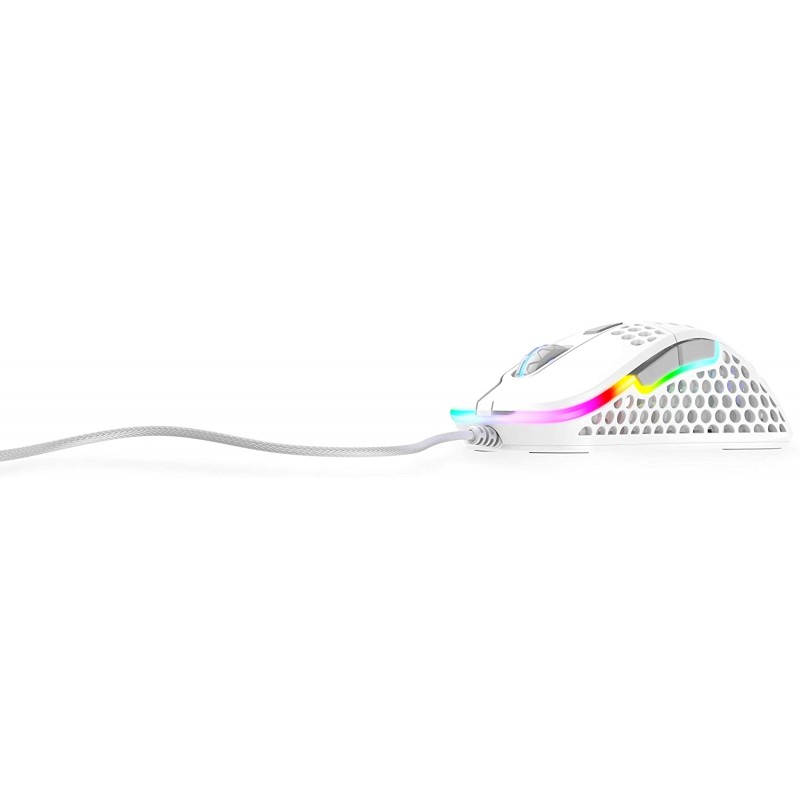 Cherry Xtrfy Миша ігрова M4 RGB USB White