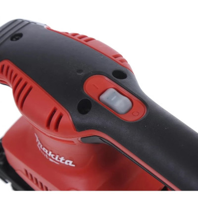 Makita Вібраційна шліфмашина M9203, 190Вт, 92x185мм, 12000 об/хв, 1.4 кг