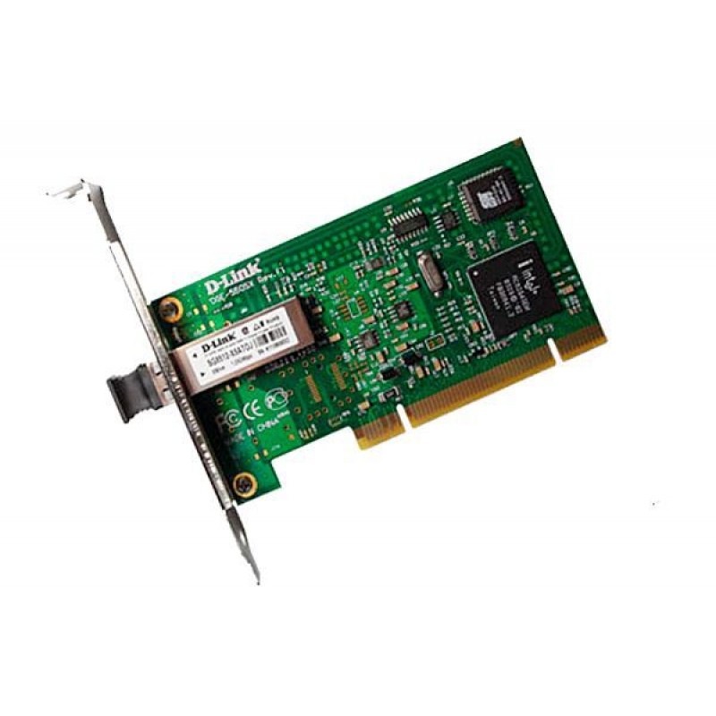 D-Link Мережевий адаптер DGE-550SX/LC 1x1000BaseSX, MM, PCI