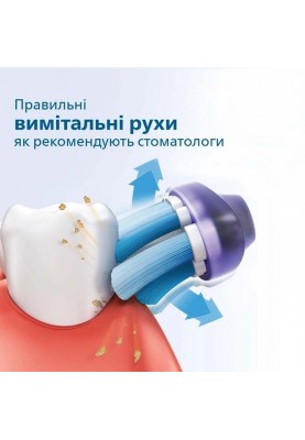 Philips Щітка зубна елекр. Sonicare 3100 series, набір , 31т. колеб/хв, насадок-1, 2 шт в наборі, рожевий, чорний