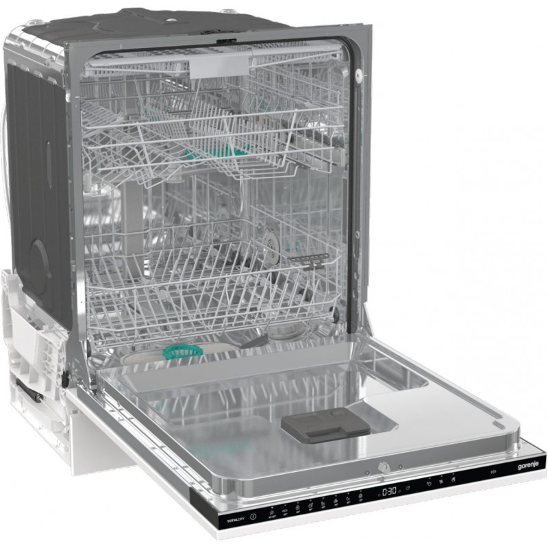 Gorenje Посудомийна машина вбудовувана, 16компл., A+++, 60см, автоматичне відчинення, сенсорн.упр, 3и кошики, білий
