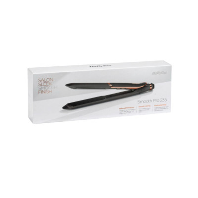 BaByliss Випрямляч Smoth Pro, темп.режимів-6, 140-235°C, термо коврик, іонізація, кераміка, чорний