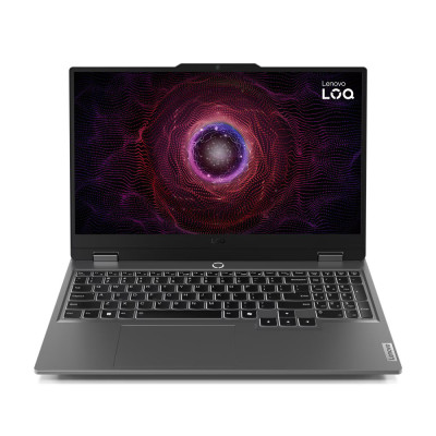 Lenovo Ноутбук LOQ-15ARP9 15.6" FHD IPS AG, AMD R7-7435HS, 16GB, F512GB, NVD4050-6, DOS, сірий