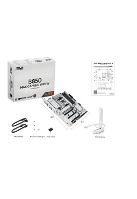 ASUS Материнська плата B850 MAX GAMING WIFI W