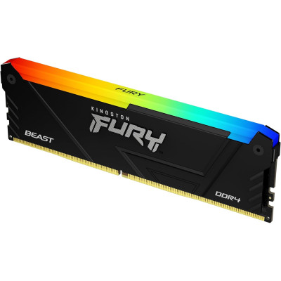 Kingston Пам'ять ПК Kingston DDR4 8GB 3200 FURY Beast RGB