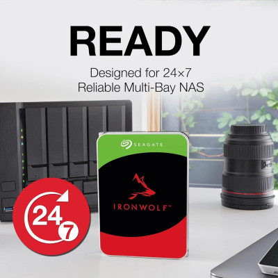 Seagate Жорсткий диск Seagate 12TB 3.5" 7200 256MB SATA IronWolf