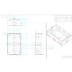 BAS-IP Зчитувач CR-02BD, Mifare, Bluetooth, NFC, безконтактна картка, чорний