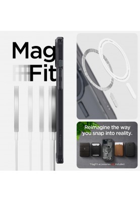 Spigen Чохол для Apple iPhone 15 Ultra Hybrid MagFit, Zero One