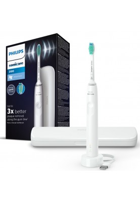 Philips Щітка зубна електр. Sonicare Gemini 3100, 31т. колів/хв, насадок-1, футляр, білий