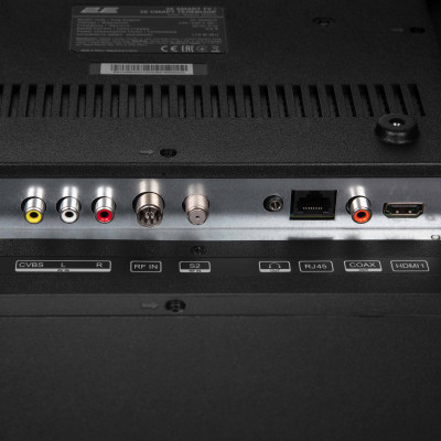 2E Телевізор 50" LED 4K 60Hz Smart WebOS Black