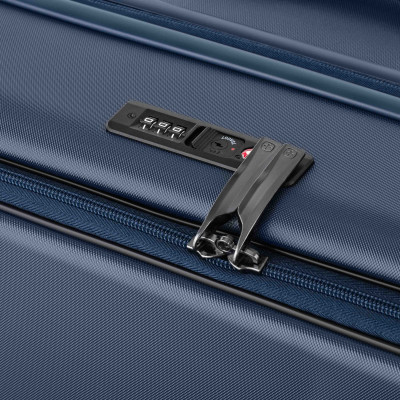 Wenger Валіза Wenger Skyon Hardside Large, велика, полікарбонат, TSA, 4 колеса, розширення, темно-синій Wenger Валіза Wenger Skyon Hardside Large, велика, полікарбонат, TSA, 4 колеса, розширення, темно-синій