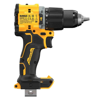 DeWALT Шурупокрут-дриль ударний акумуляторний XR Li-Ion 18В 90Нм 0-450·0-1650об/хв 0-7650·0-28050уд/хв кейс TSTAK 1.17кг без АКБ та ЗП