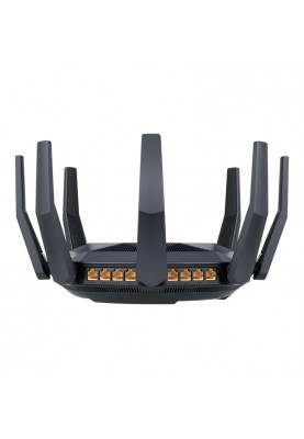 ASUS Маршрутизатор RT-AX89X AX6000 8xGE LAN 1xGE WAN 1x10GE 1xSFP+ 2xUSB3.1 MU-MIMO OFDMA MESH