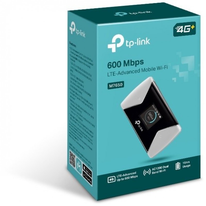 TP-Link 4G-Маршрутизатор M7650 N600 4G LTE