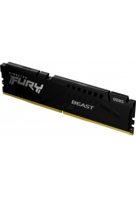 Kingston Пам'ять ПК DDR5 32GB 6000 FURY Beast Black XMP