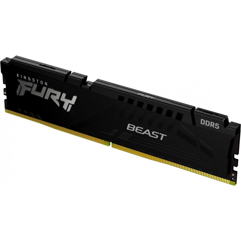 Kingston Пам'ять ПК DDR5 32GB 6000 FURY Beast Black XMP