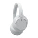 Sony Навушники Over-ear WH-CH720N BT 5.2, ANC, SBC, AAC, Wireless, Mic, Білий