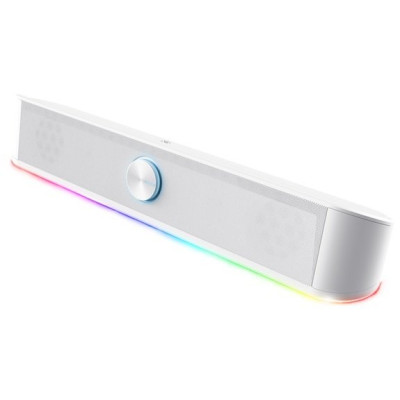 Trust Акустична система GXT 619 Thorne Саундбар, USB/AUX, RGB, Білий