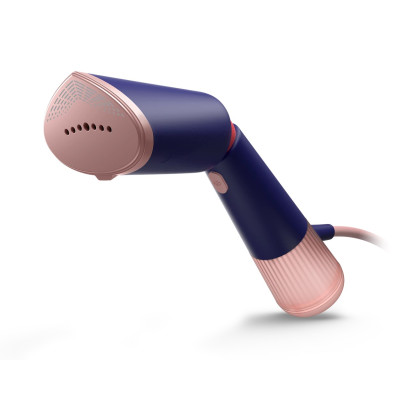 Philips Відпарювач компактний Series 5000, 1400Вт, 120мл, паровий удар -24гр, складна ручка, чохол-рукавичка, колімок, пластик, синій