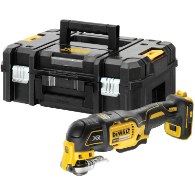 DeWALT Багатофункціональний інструмент акумуляторний 18В XR Li-lon безщітковий 20000кол/хв кейс 1.1кг без АКБ та ЗП
