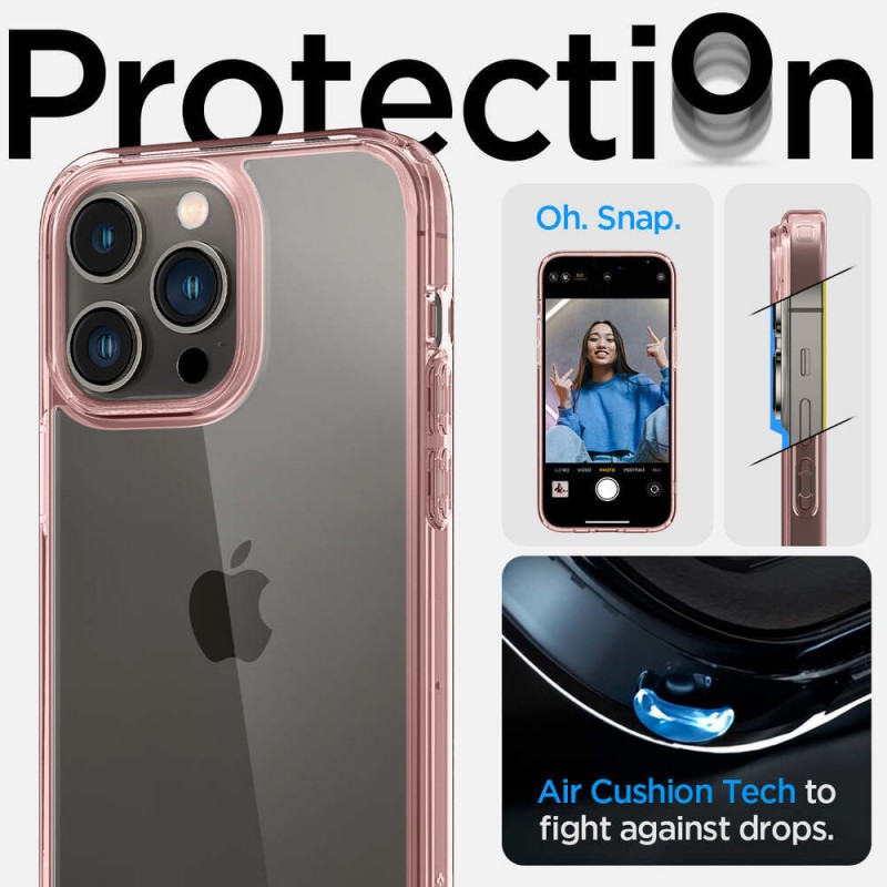 Spigen Чохол для Apple iPhone 14 Pro Max Ultra Hybrid, Rose Crystal