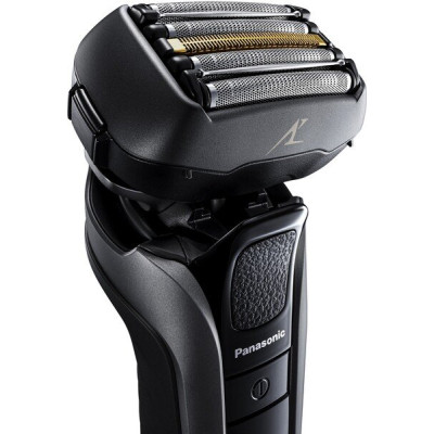Panasonic Бритва електр. сіткова, 14000 об/хв, бритв.головок-5, Li-Ion, сух.+волог., тример, чорний