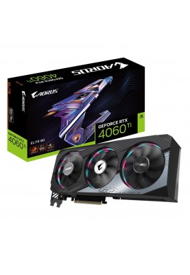 Gigabyte Відеокарта GeForce RTX 4060 Ti 8GB GDDR6 AORUS ELITE