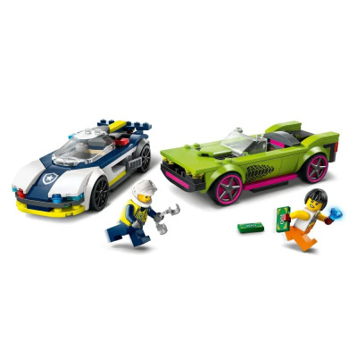 LEGO Конструктор City Переслідування маслкара на поліцейському автомобілі