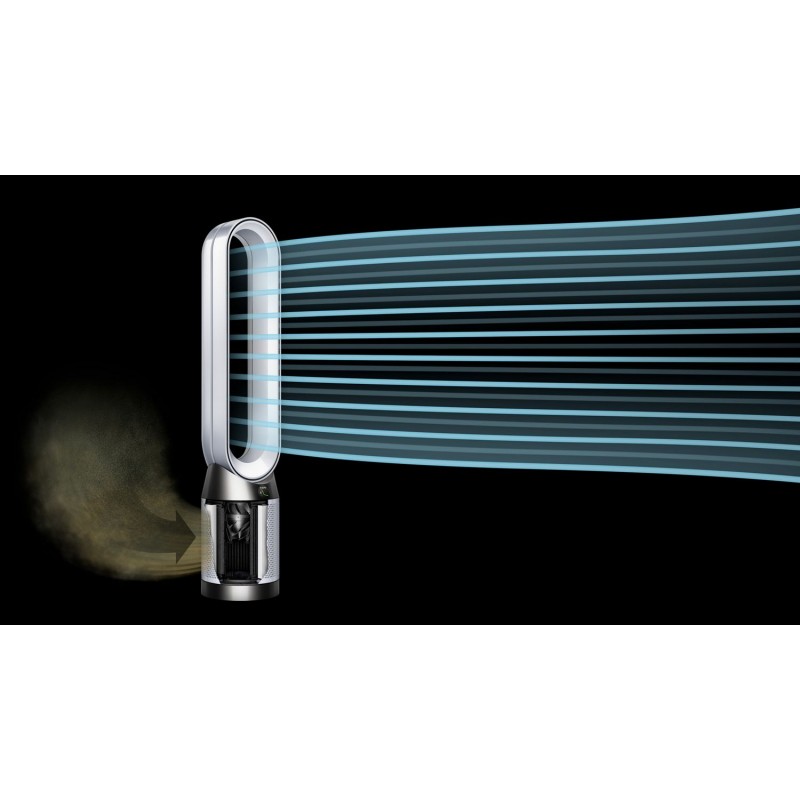 Dyson Очищувач повітря Purifier Cool Gen1 TP10, 290л/сек, обертання 350°, пульт ДК, нержавіюча сталь