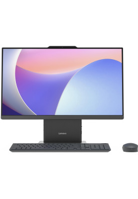 Lenovo Комп'ютер персональний моноблок Lenovo IdeaCentre AIO 24IRH9 23.8" FHD IPS AG, Intel i3-1315U, 8GB, F512GB, UMA, кл+м, без ОС, сірий