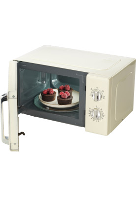 Gorenje Мікрохвільова піч Gorenje, 20л, хутро. керув., 700Вт, гриль, бежевий