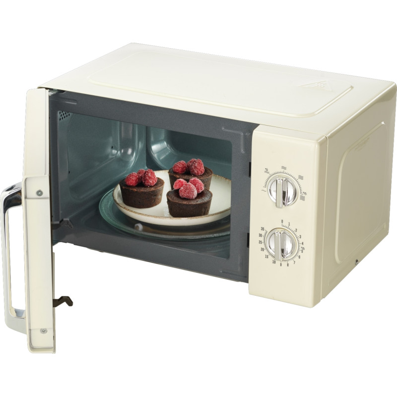 Gorenje Мікрохвильова піч Gorenje, 20л, мех. керув., 700Вт, гриль, бежевий
