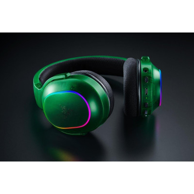 Razer Гарнітура Barracuda X Chroma, BT/WL, RGB, Phantom Green Ed. Razer Гарнітура Barracuda X Chroma, BT/WL, RGB, Phantom Green Ed.