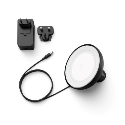 Philips Hue Настільний світильник розумний Bloom, 2000K-6500K, RGB, ZigBee, Bluetooth, димування, чорний