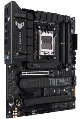 ASUS Материнcька плата TUF GAMING X670E-PLUS sAM5 X670 4xDDR5 M.2 HDMI DP ATX