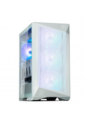 Zalman Корпус Z9 Iceberg MS без БЖ 2xUSB3.0, 2xUSB2.0 1xUSB 3.1 Gen2 Type-C 4x140мм ARGB VGA 390мм LCS ready TG Side Panel EATX білий