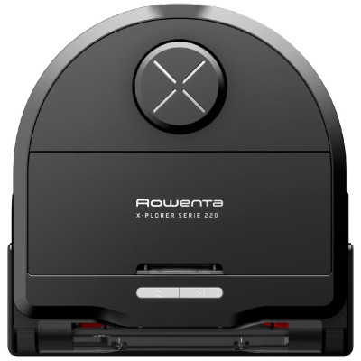 Rowenta Робот-пилосос миючий X-Plorer Serie 220, 5600ПаВт, h=9.7см, 0.35л, конт пилок -0.22л, автон. робота до 120хв, чорний