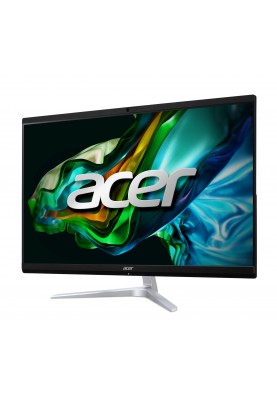 Acer Комп'ютер персональний моноблок Aspire C27-1851 27" FHD Intel i7-1360P, 16GB, F512GB, UMA, Wi-Fi, кл+м, без ОС, чорний