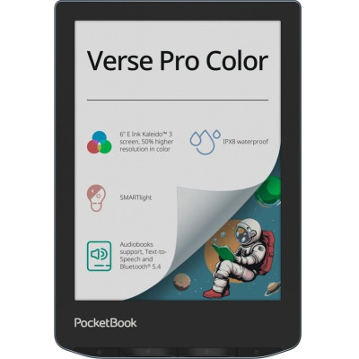 PocketBook Електронна книга 634K3 Verse Pro Color, Stormy Sea