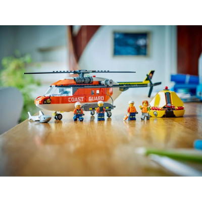 LEGO Конструктор LEGO City Рятувальний катер і гелікоптер берегової охорони LEGO Конструктор LEGO City Рятувальний катер і гелікоптер берегової охорони